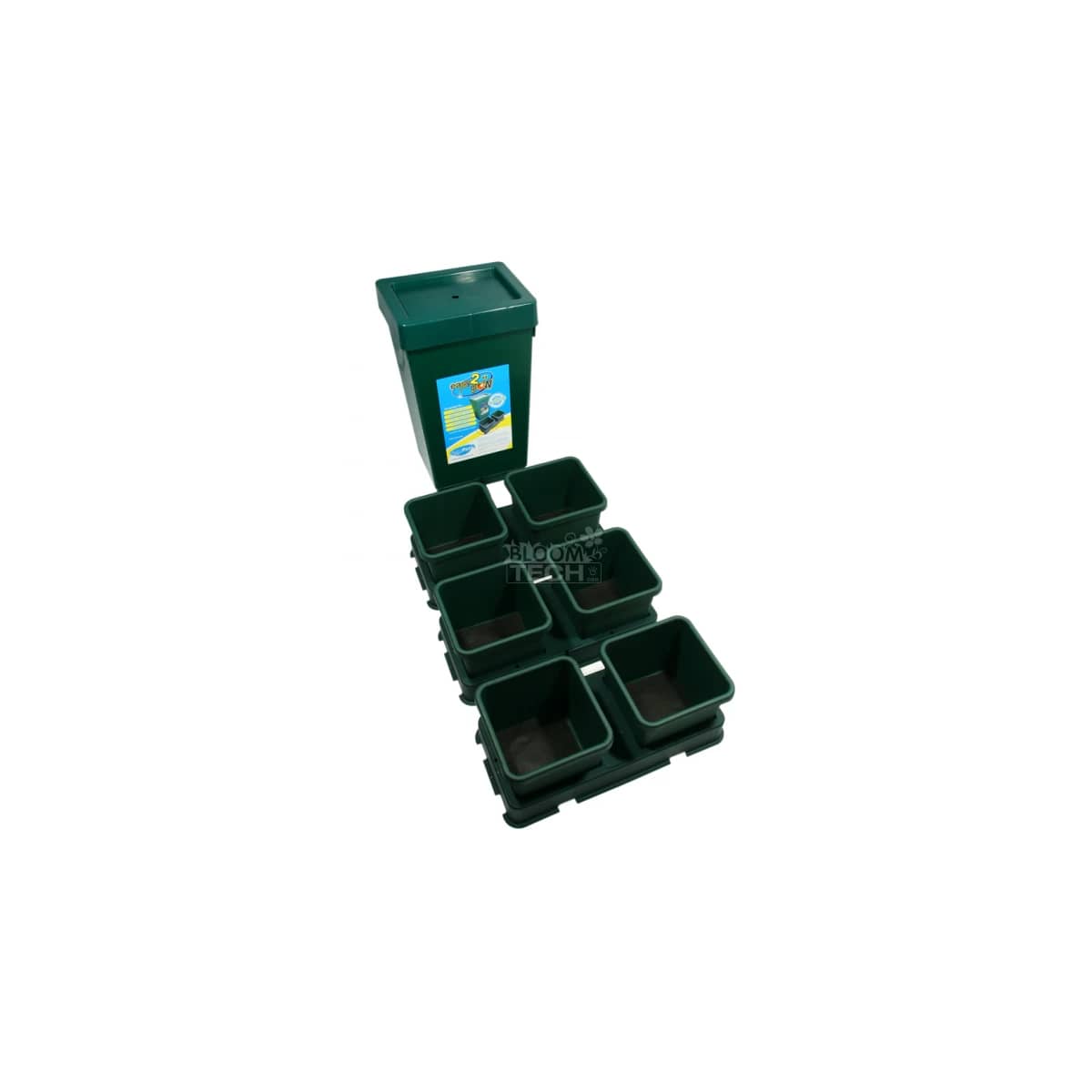 SYSTEM 2Pot 6x 8,5L 47L Tank