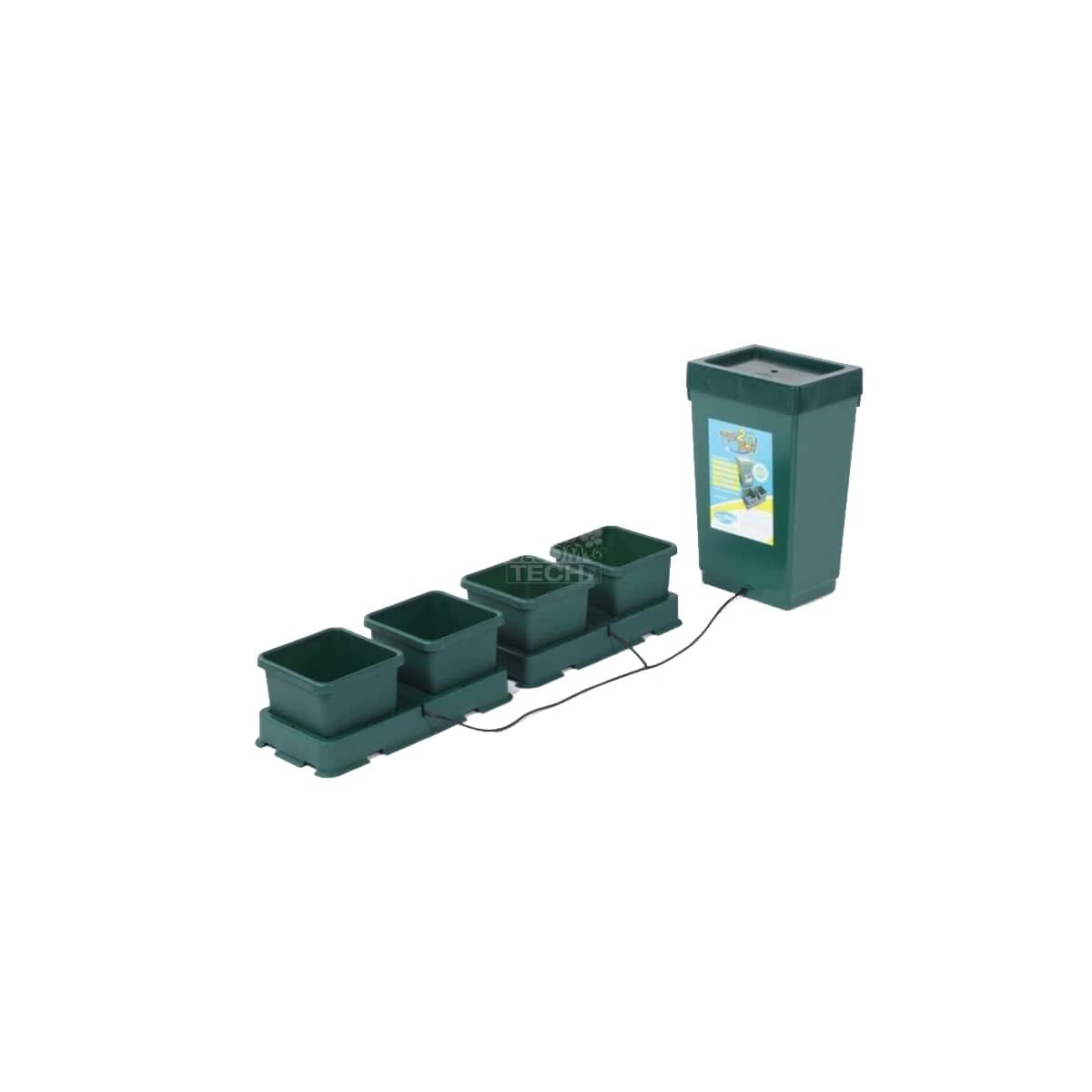 SYSTEM 2Pot 4x 8,5L 47L Tank